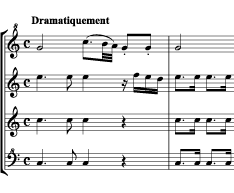 French Sweets for SATB Recorders